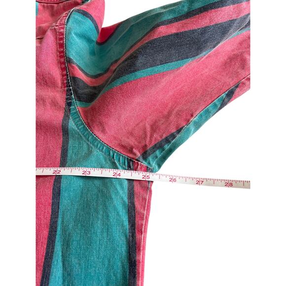 Wrang Vintage Brushhopper In Pink/Blue size 17.5-35, Pre-Loved Country Cowboy - Picture 11 of 11